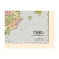 thumbnail image 4 of Historic Map - Spain Portugal - Rand McNally 1897 - 23 x 30.33 - Vintage Wall Art, 4 of 5