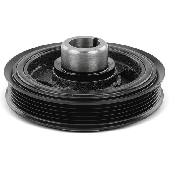 A-Premium Engine Harmonic Balancer Pulley Compatible with Buick Encore 2016-2022 & Chevrolet Cruze 2016-2019 Equinox 18-22 Trax 2021-2022 Malibu Spark 2016-2022 & GMC Terrain 2018-2022 1.4L 1.5L