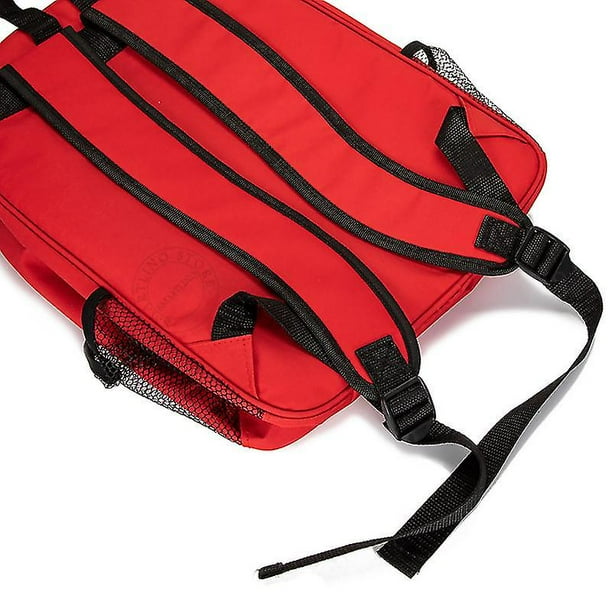 Mochila de emergencia para exteriores botiquines de primeros auxilios bolsa de almacenamiento mochila tactica de Cruz Roja suministros de supervivencia para acampar y deportes en el hogar TUNC Sencill...