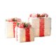 thumbnail image 2 of Paquete de 3 15/20 / 25cm, decoración navideña, exquisitas cajas estampadas para árbol de navidad, patio, hogar, decoración navideña interior y exteri Edelweiss BLESIY Apoyos de la caja del arte del hierro, 2 of 8
