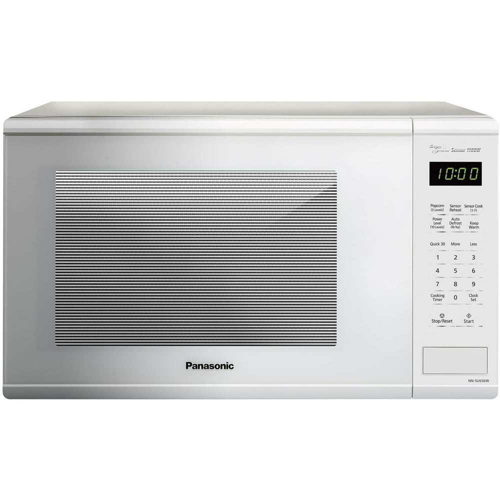 Panasonic Genius Sensor 1.3-Cu. Ft. 1100W Countertop Microwave Oven in