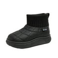 thumbnail image 2 of Infant Toddler Children's Inner Fleece Thickened Warm Boots Short Snow Boots For Boys And Girls, 2 of 8