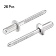 thumbnail image 4 of Unique Bargains 4.8mm x 11mm 304 Rivets Aveugles en Acier Inoxydable 25 Pack, 4 of 4