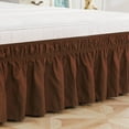 thumbnail image 6 of Solid Color Elastic Bed Skirt Wrinkle Free Dust Ruffle for Twin Queen King US Size, 6 of 6