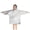 White Marble Copper, variant on Teal Marble Gold Wave Pattern Blanket Hoodies for Kids 6-13YR Oversize Wearable Blanket Hoodies for Boys Girls Teens
