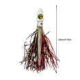 thumbnail image 3 of Yuarrent Anzuelo de cebo agua de mar realista Vivivd alambre reutilizable biónico deportes práctico señuelo de pesca pulpo calamar línea Pescar cabeza blanca 15g Yuarrent OD029645-02B, 3 of 6