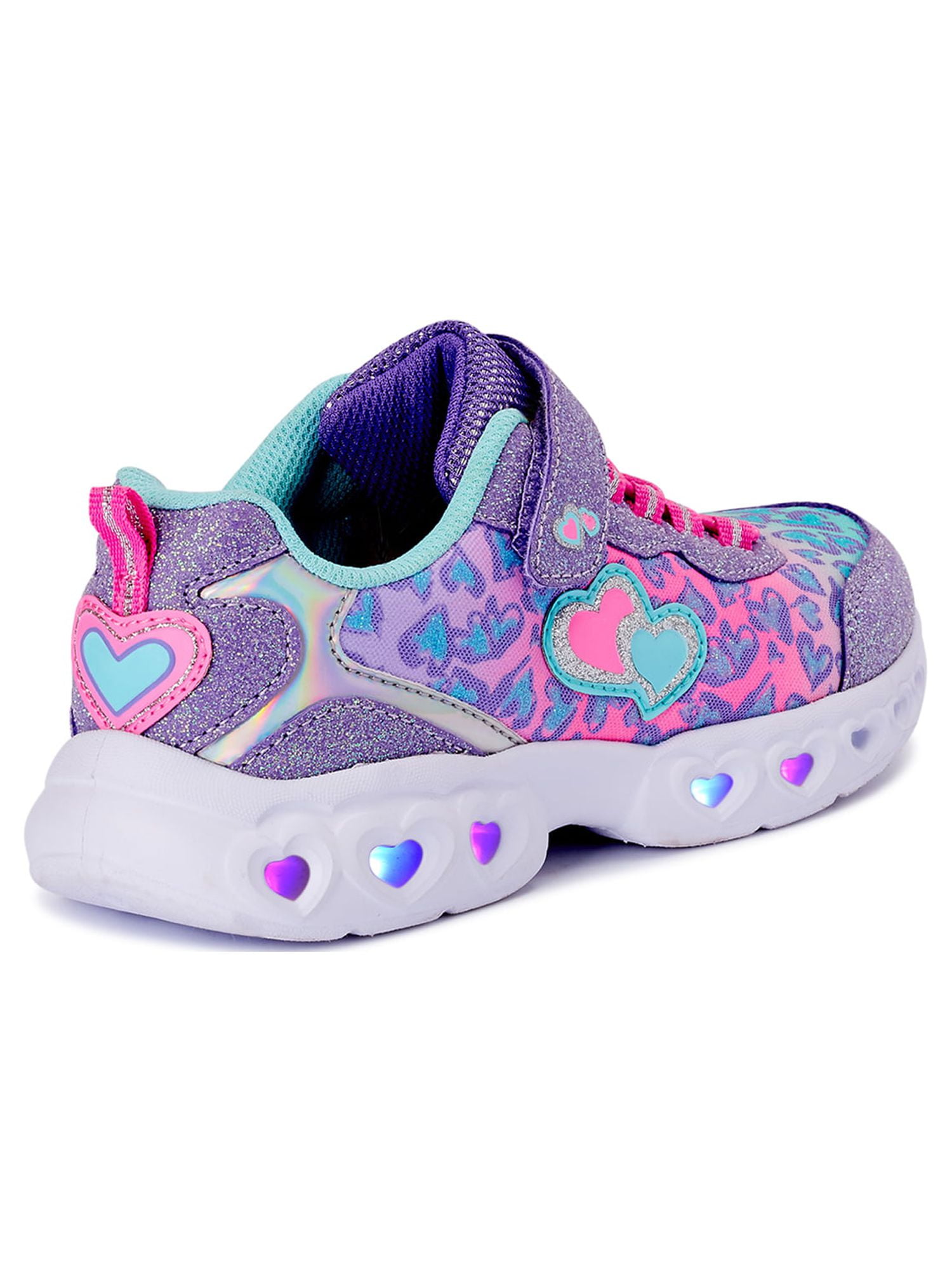 Athletic Works Little & Big Girls Light Up Sneaker, Sizes 13-5
