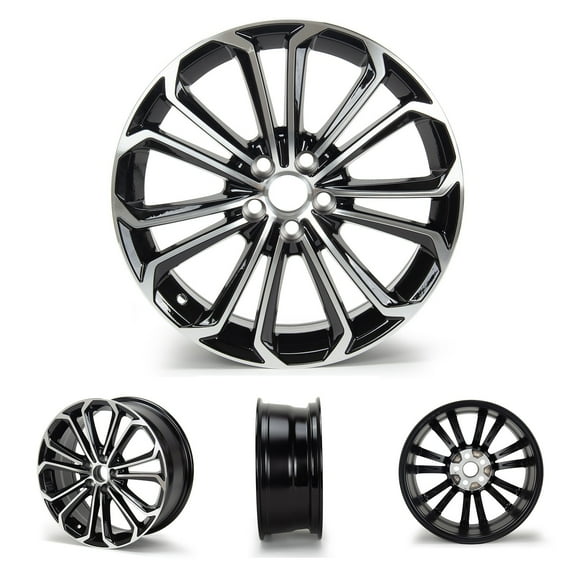 17" Black Replacement Wheel Rim 17x7 Inch for Toyota Corolla 2014-2016, 75152B OEM Design