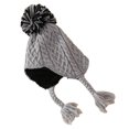thumbnail image 1 of Newborn Baby Hat Windproof Solid Color High Elasticity Ultra-Thick Ear Protection Winter Warm Infant Knitted Beanie, 1 of 10