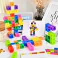 thumbnail image 5 of 100Pcs/Set 2x2x2CM Square Cube Shape Building Blocks Educational Toys For Children Kids DIY Assembling Blocks Bricks Model Toys, 5 of 6