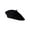 Black, variant on Top Headwear Wool Beret - Red