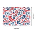 thumbnail image 3 of Uemuo Birds Flowers Printed Door Mat Indoor Doormat 16"x24",Front Back Door Mats Non Slip Entrance Rugs,Inside Doormats for Entryway, 3 of 9