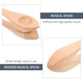thumbnail image 2 of PENIKOKO 2PCS Musical Spoons Wood Color for Kids Musical Instruments Develop Musical Sensitivity School Performance, 2 of 4