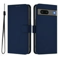 thumbnail image 2 of Compatible with Google Pixel 7 Wallet Case with RFID Blocking Credit Card Holder, PU Leather Folio Flip Kickstand Protective Shockproof Anti-fall Phone Case Cover Women Men,Navyblue, 2 of 11
