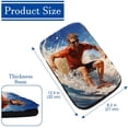 thumbnail image 4 of Surfing Soft and Comfortable Furry Printed Car Armrest Pad Cover - 12.5x8.2 Inch, 4 of 6