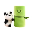 thumbnail image 2 of Tubo de bambú perfke juguete de peluche Panda almohada de felpa, 2 of 9