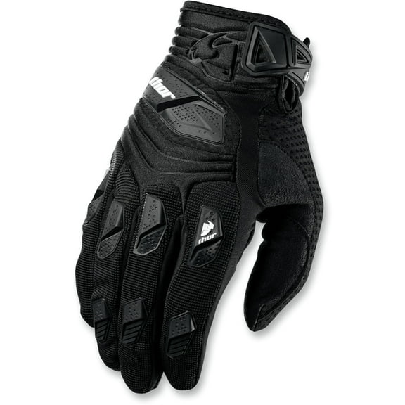 Thor Deflector 2014 MX/Offroad Gloves Black SM