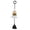 Ghost, variant on XHKUYI Halloween Skull Hanging Bell Ornament 7.8 inch, Resin Skull Door Chime with Metal Chain, Rustic Spooky Decor for Front Door Porch Patio Garden Tree