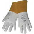 thumbnail image 2 of Guantes de soldadura Tillman 1338 Top Grain de piel de cabra, talla pequeña, color blanco, 2 of 3