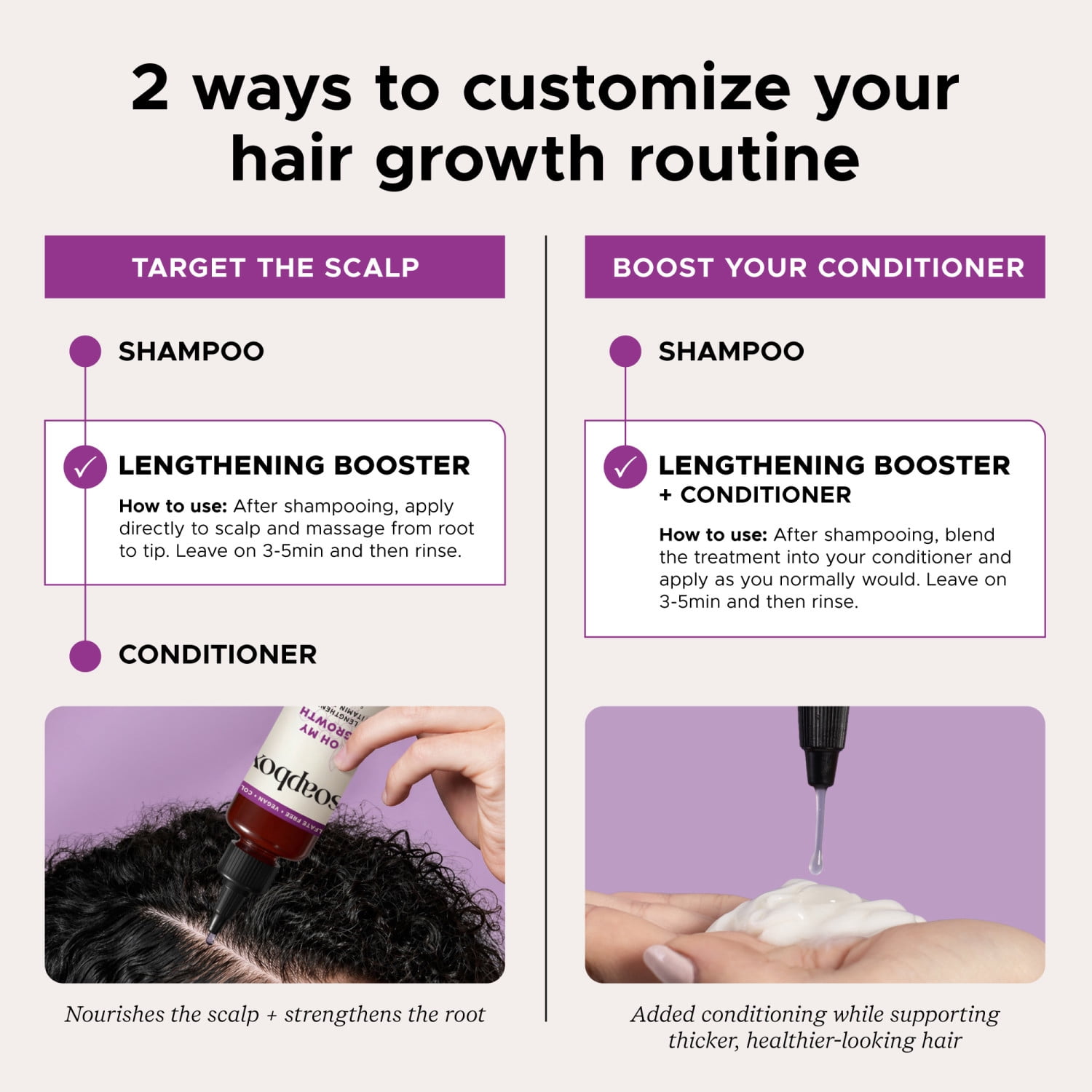 Soapbox Oh My Growth Lengthening Vitamin Booster Rinse-Out