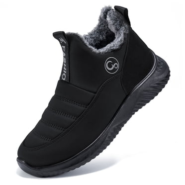 Ablanczoom Snow Boots Women Winter Warm Faux Fur Comfortable Woman Ankle Booties