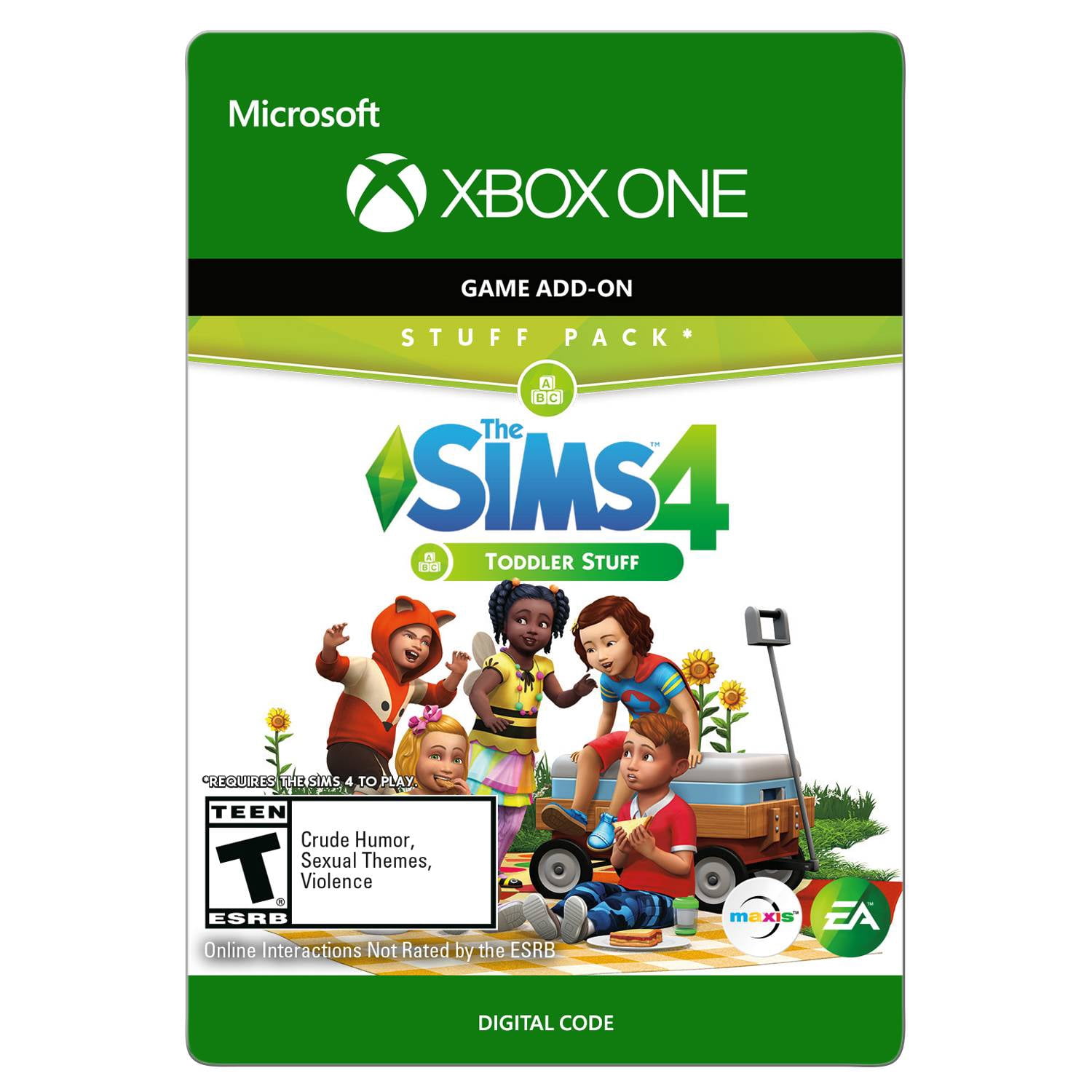 The SIMS 4: Toddler Stuff, Electronic Arts, Xbox One, [Digital Download]