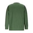 thumbnail image 6 of Yaoyar Men's Casual Long Sleeve Front T-Shirt Button Henley Collared Loose Lightweight Pullover Top, 6 of 8