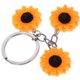 thumbnail image 4 of Llavero de flores, llavero metálico, llavero para mochila, colgante para bolso, decoración colgante, 4 of 8