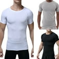 thumbnail image 2 of CAROOTU T-shirt d'Entraînement de Basketball Respirant pour Hommes Col Rond Manches Courtes Extensible Nouveau, 2 of 6