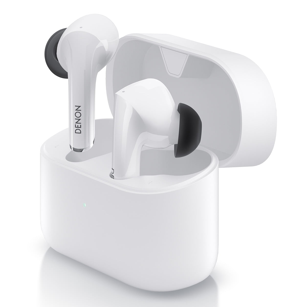 Denon AH-C830NCW True Wireless Earbuds with Active Noise-Cancellation (White)