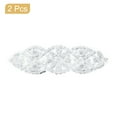 thumbnail image 3 of Uxcell Crystal Rhinestone Applique, Sew on Applique Dress Decoration for Women Prom Wedding Party Silver, 2 Packs, 3 of 5