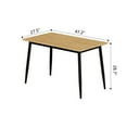 thumbnail image 3 of Safe - Edged MDF Table, Rounded Corners / In Family Kitchen Use, 3 of 6