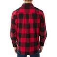 thumbnail image 3 of Smith's Workwear Mens Easy Fit Long Sleeve Pocket Flannel Shirt (2XL), 3 of 5