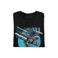 thumbnail image 2 of Judas Priest Neon Screaming Unisex T-Shirt - Black - Small, 2 of 6