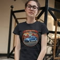 thumbnail image 3 of Tee Hunt Outta Gas on Route 66 Women's T-Shirt Novelty T-Shirt The Mother Road Retro Vintage Tee, Black, Large, 3 of 5