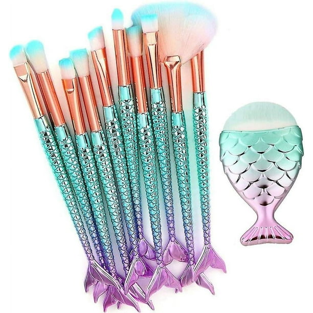 11 brochas de maquillaje de unicornio 11 brochas de maquillaje de unicornio