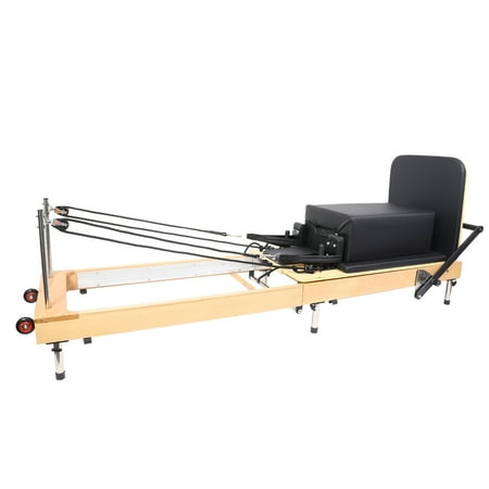 ARKANTOS Pilates Reformer Pro, Studio Grade Pilate Exercise Machine with Accessories, Foldable