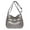 Silver, variant on Multi Pocket Shoulder Bag Women PU Leather Crossbody Waterproof Purse