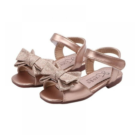 

Lovebay Toddler Little Big Kids Girls Party Wedding Princess Dress Sandals Platform Wedge Heel Sandals