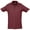 Burgundy, variant on SOLS Mens Spring II Short Sleeve Heavyweight Polo Shirt
