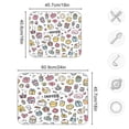 thumbnail image 5 of Iauyy Dish Drying Mat for Kitchen Counter, Super Absorbent & Hanging 16x18 / 18x24 Inch (S/M) in The Painting Graffiti, 5 of 8