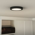 thumbnail image 4 of OST1708EK-Quoizel Lighting-Outskirts - 12W LED Flush Mount-1 Inch Tall and 7.5 Inch Wide-Earth Black Finish, 4 of 5