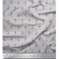thumbnail image 1 of Soimoi Cotton Voile Fabric Dot & Paisley Night Wear Print Fabric by The Yard 42 Inch Wide, 1 of 1