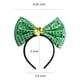 thumbnail image 4 of Ganfancp Fiesta de Disfraces de San Patricio - Falda Tutu, Diadema con Pajarita (Adulto) Rebajas Flash Deals 1 Cinta para El Pelo + 1 Sari, 4 of 5