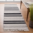 thumbnail image 2 of SAFAVIEH Natura Qendro Striped Runner Rug, Ivory/Black, 2'3" x 8', 2 of 8