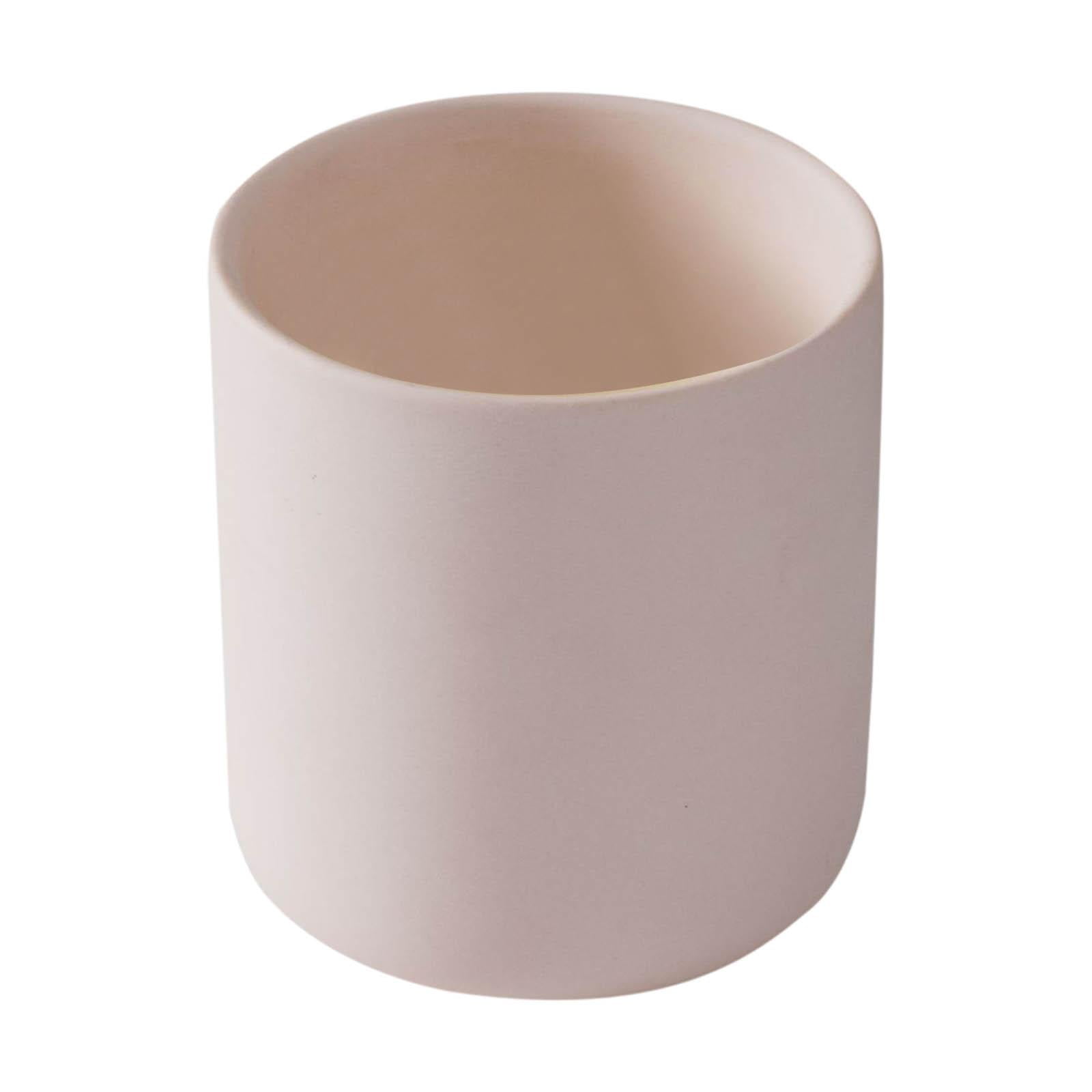 Ceramic Candle Holder Candlestick Tealight Candleholder for Birthday Party Dining , Pink