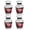 Cardinal Bird-3, variant on SABURIAL Cardinal Bird Urn - Decorative Urn For Male & Female - Burial Urns For Adult Human Ashes Adult - Keepsake Cremation Urns - 3 Inch Set Of 4