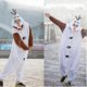 thumbnail image 3 of Olaf Frozen Adult Snowman Costume Kigurumi Pajamas Cosplay Pyjamas, 3 of 3