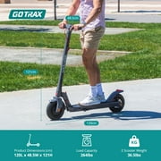 GOTRAX XR Pro Foldable Electric Scooter, 350W Motor, 19-Mile Range, 15.5 MPH
