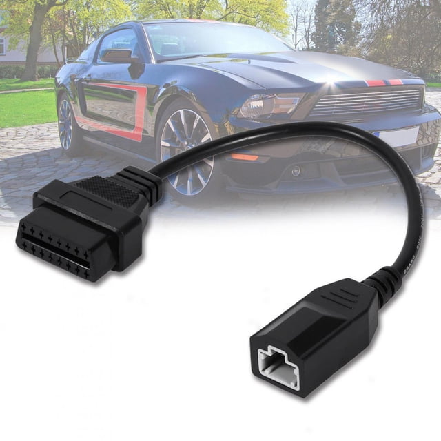 3 Pin To 16 Pin OBD 2 Auto Car Diagnostic Adapter Connector Cable For Honda